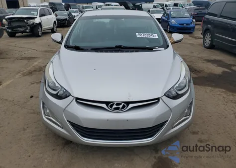2015 Hyundai Elantra Se from USA, damaged, VIN 5NPDH4AE5FH609317